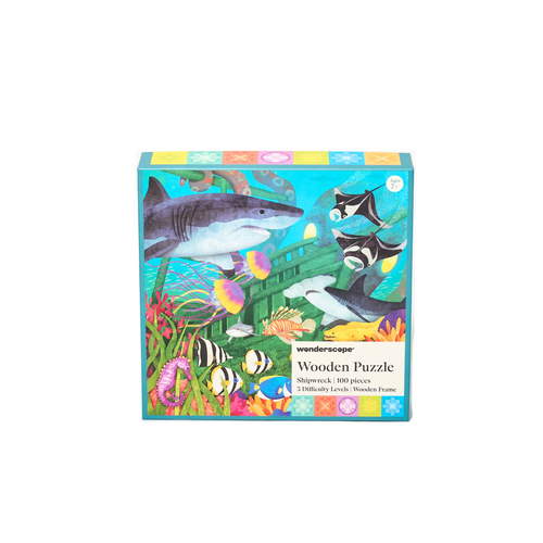 Wooden Puzzle - Shipwreck - Jonathan Woodward