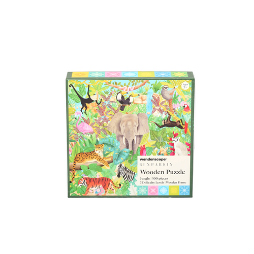 Wooden Puzzle - Jungle - Bex Parkin