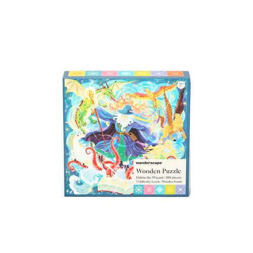 Wooden Puzzle - Wizard