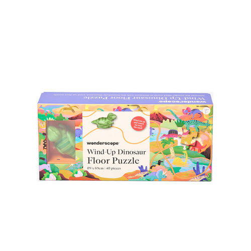 Windup Dinosaur Floor Puzzle - Natasha Durley