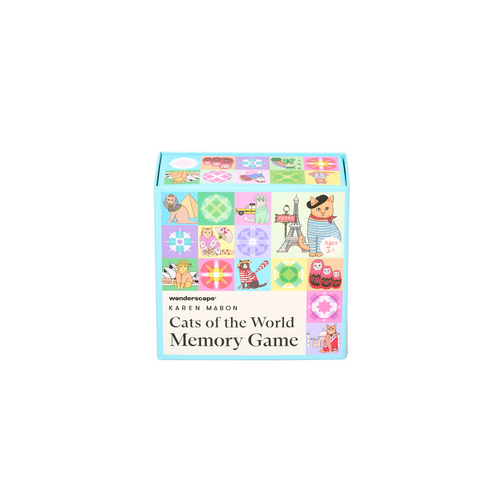 Memory Game  - Cats of the World - Karen Mabon