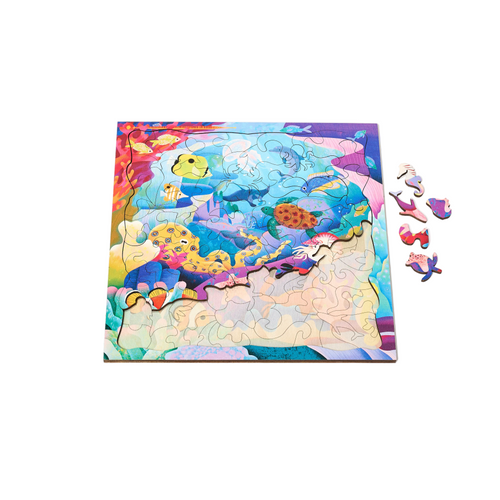 Wooden Puzzle - Great Barrier Reef - Natasha Durley